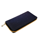Night Sky PU Leather Zipper Wallet