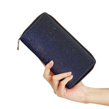 Night Sky PU Leather Zipper Wallet