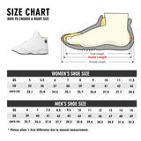 Mens White Black Outsole PU Leather Basketball Shoes