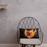 Flaming Heart Basic Pillow