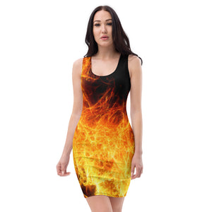 Engulfed in Flames Dress