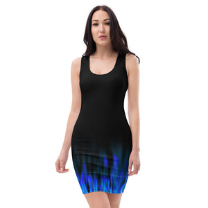 Blue Flames Dress