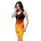 Engulfed in Flames Dress