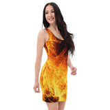 Engulfed in Flames Dress