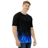 Blue Flames Men's t-shirt