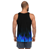 Blue Flames Tank Top