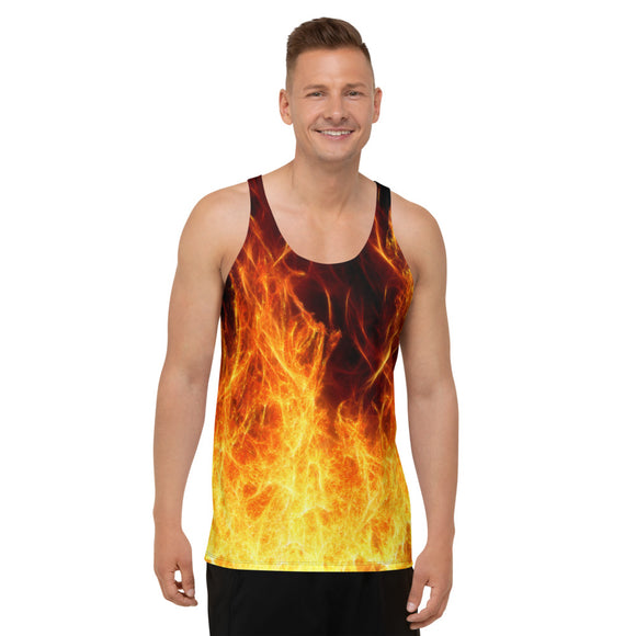 Engulfed in Flames Tank Top