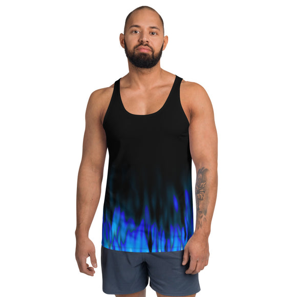 Blue Flames Tank Top