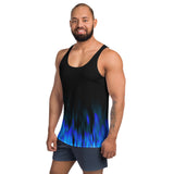 Blue Flames Tank Top