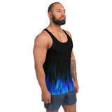 Blue Flames Tank Top