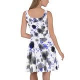 Paint Splatter Skater Dress