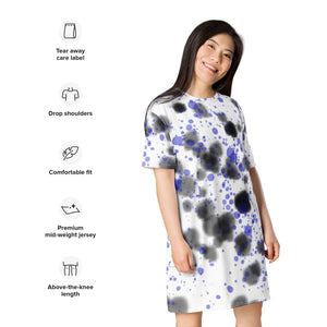 Paint Splatter T-shirt dress