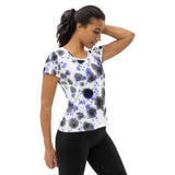 Paint Splatter Women's Athletic T-shirt