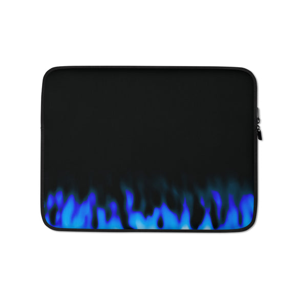 Small Blue Flame Laptop Sleeve