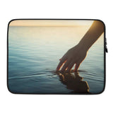 Touching Water Laptop Sleeve