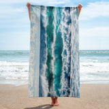 Ocean Waves Towel