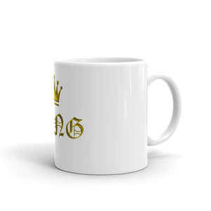 King (Gold) glossy mug