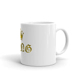 King (Gold) glossy mug