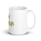 King (Gold) glossy mug