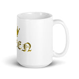 Queen (Gold) glossy mug