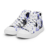 Paint Splatter Women’s high top canvas shoes