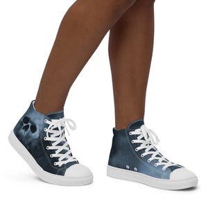 Women’s high top canvas shoes